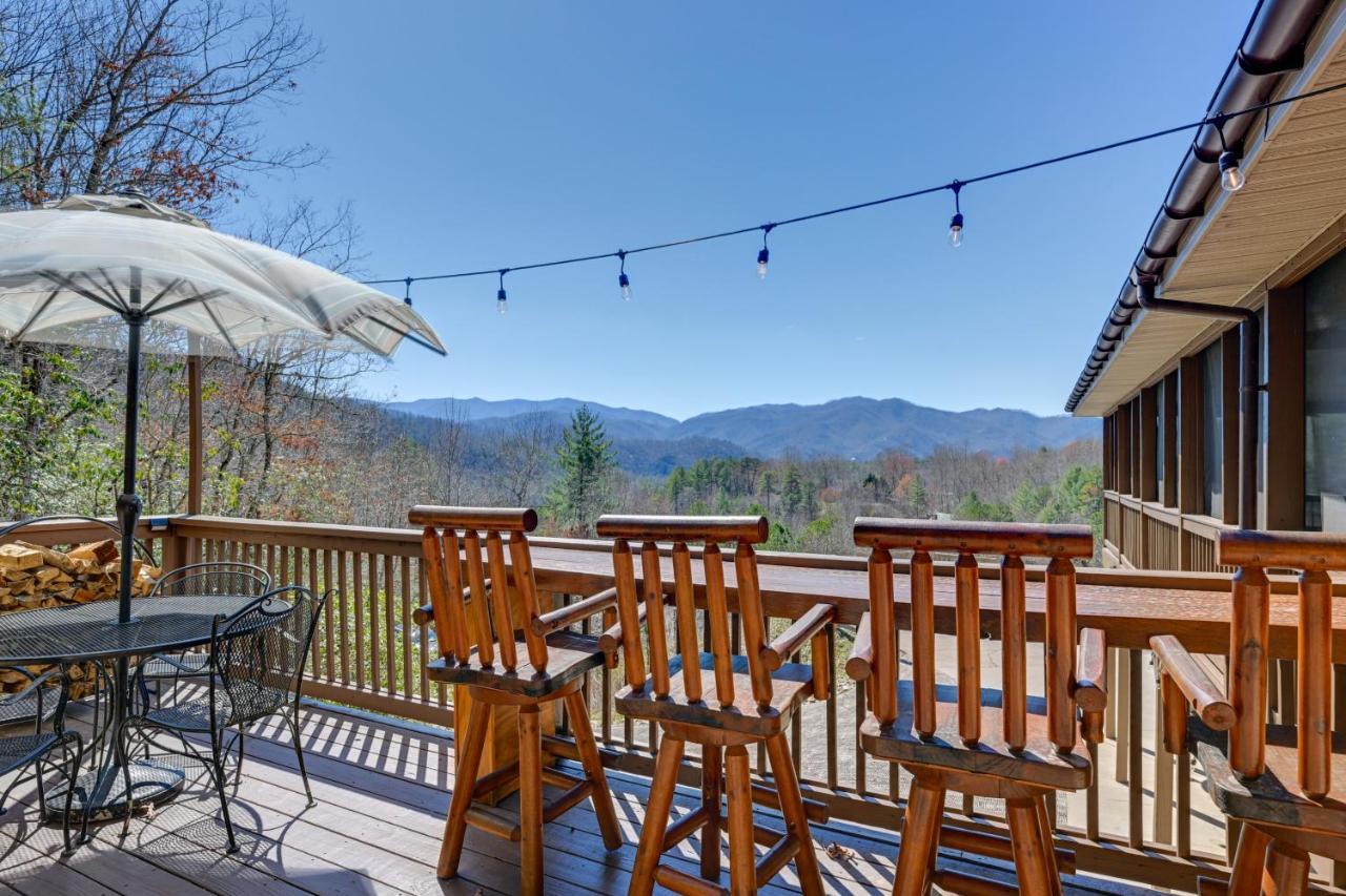 Beautiful Bryson City Home With Hot Tub And Mtn Views! Eksteriør bilde